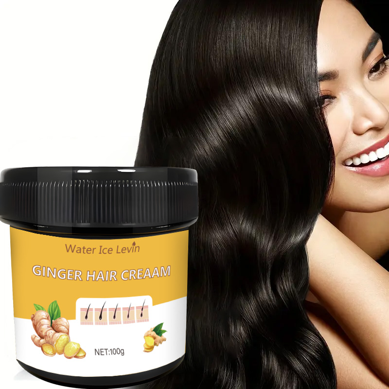 Coconut Oil Refined - Ginger Scented Hair Cream, Moisturizing Scalp