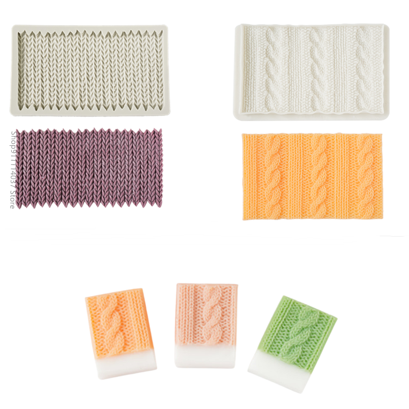 Soap Making Chemical - 1PCS Sweater Crochet Kniting Pattern Soap