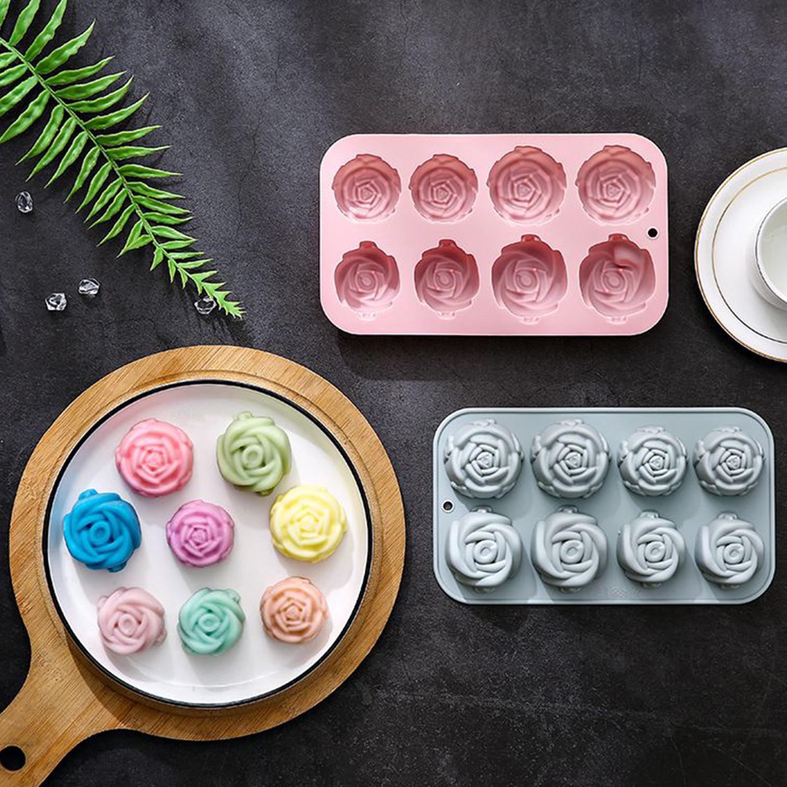 Soap Making Easy - Rose Reusable Easy Release Making Cake
