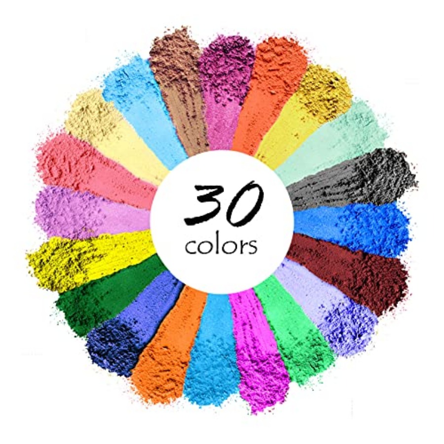 Mica Powder Colorant - Mica Powder, 30 Color Pigment, Natural