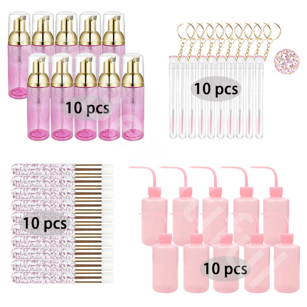 Soap Making Chemical - 40Pcs/Set Grafting Eyelash Cleaning Set 60ML