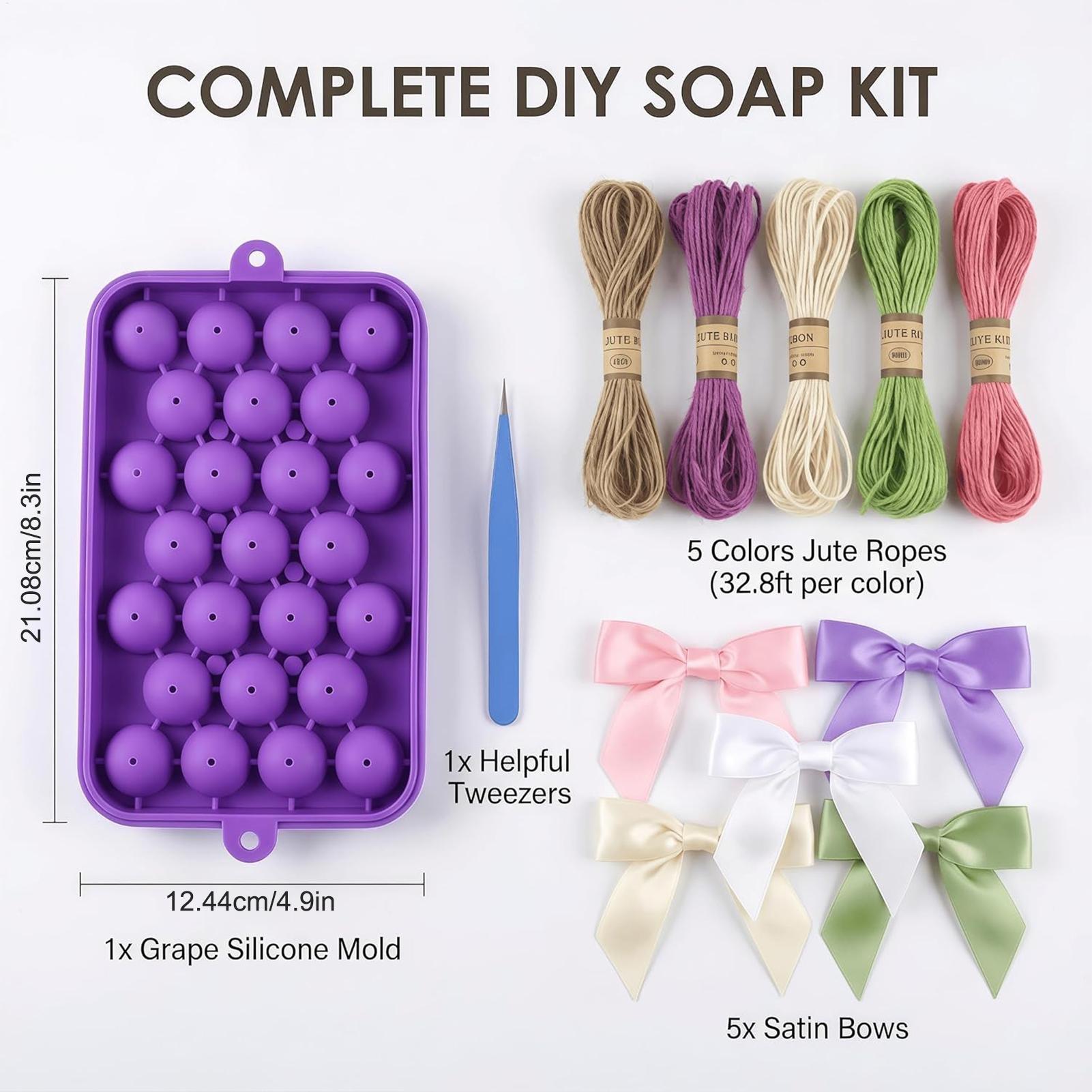 DIY Soap Making Kit Grape Soap - Soap Making Easy recensione e prezzo