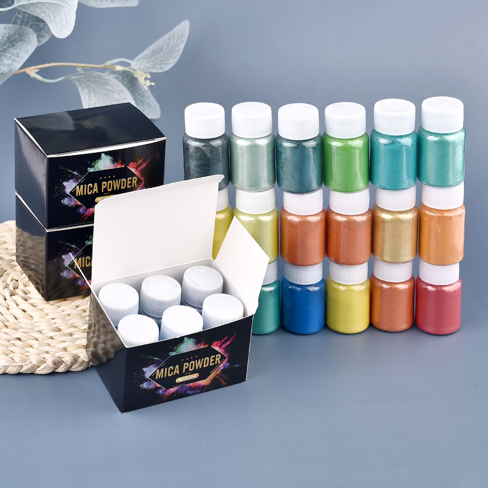 6Color/ Box Epoxy Mica Powder  - Soap Making Books recensione e prezzo