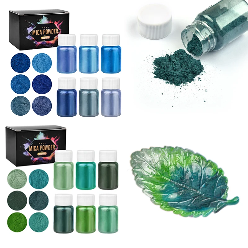 6Color/ Box Epoxy Mica Powder  - Soap Making Books recensione e prezzo