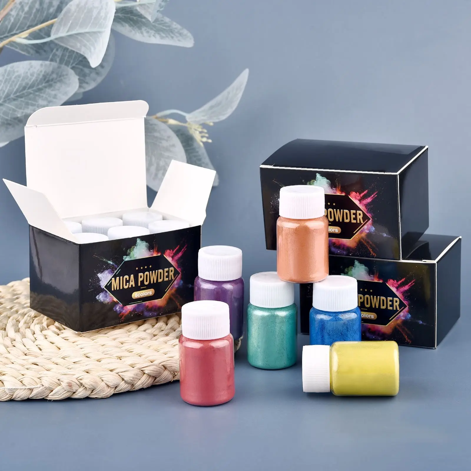 6Color/ Box Epoxy Mica Powder  - Soap Making Books recensione e prezzo