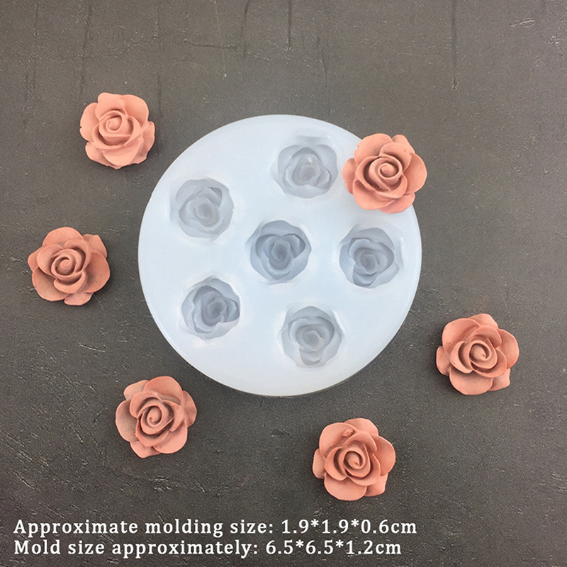 3D Rose Flower Shape Leaf Sili - Soap Making Party recensione e prezzo