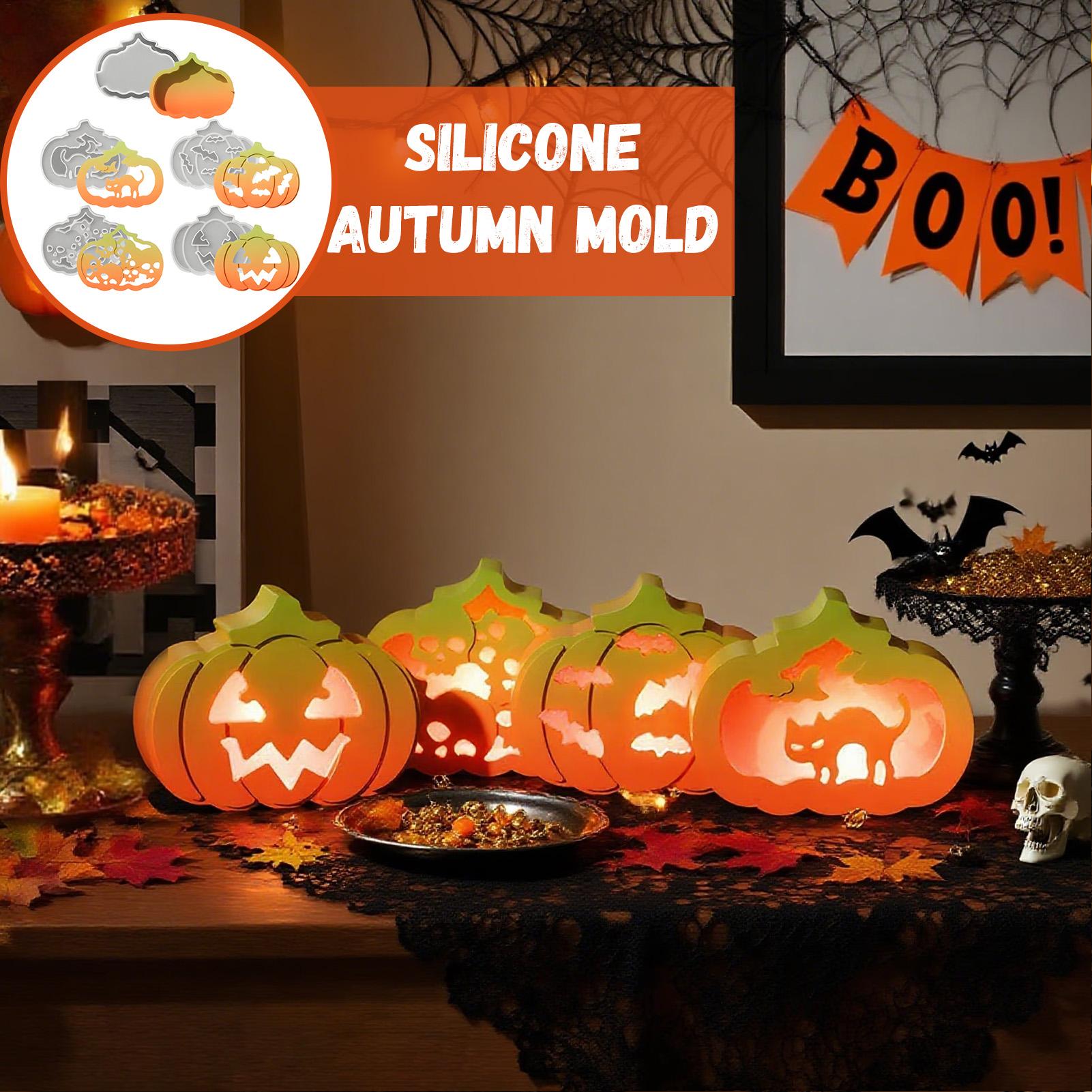 Pumpkin Mold 5 Pieces Plaster  - Soap Making Kit For Kids recensione e prezzo