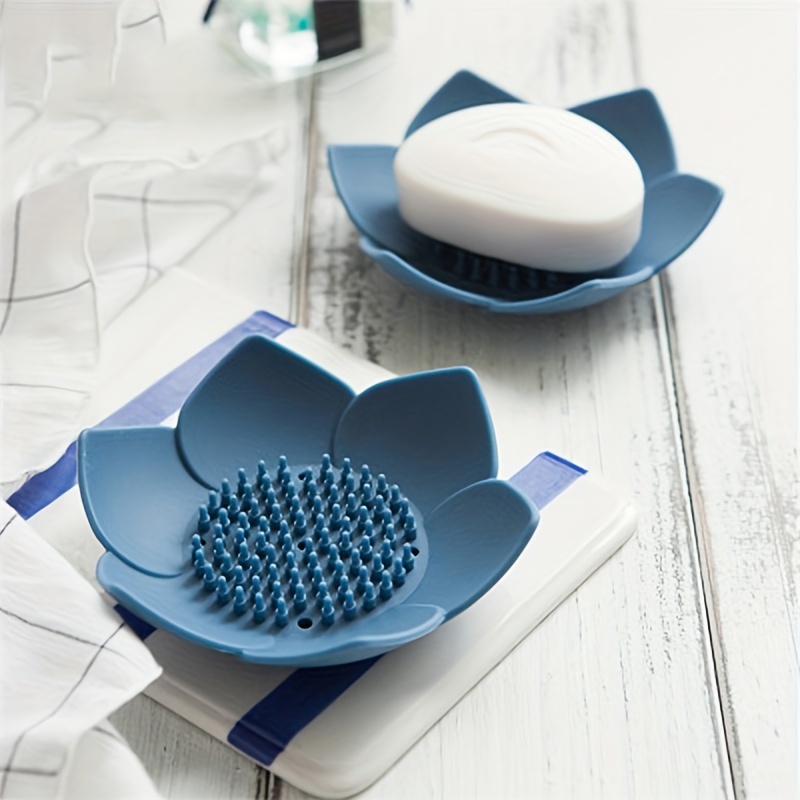Soap Box Lotus Shape Non-slip  - Soap Dish Draining recensione e prezzo