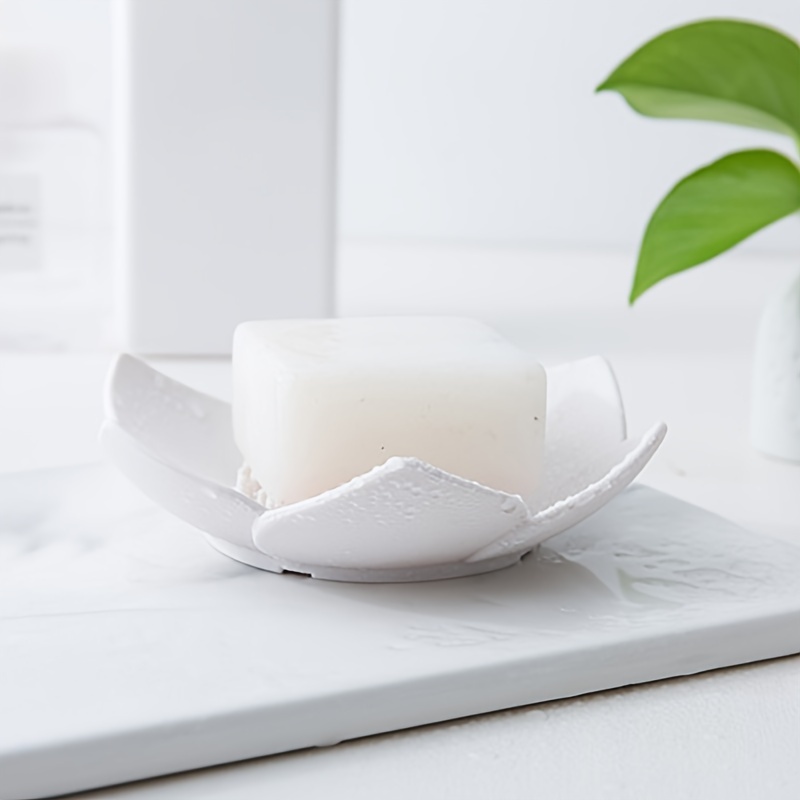 Soap Box Lotus Shape Non-slip  - Soap Dish Draining recensione e prezzo