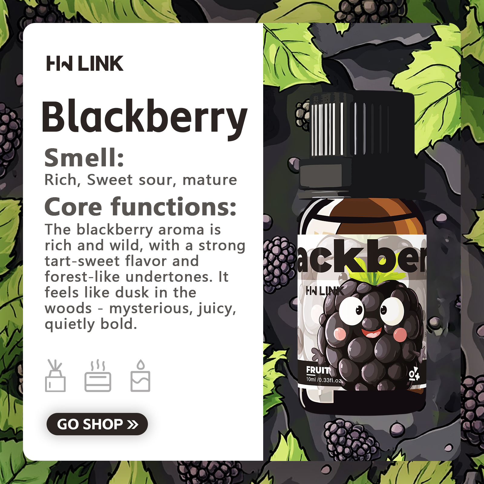 Blackberry Essential Oil Black - Soap Making Chemical recensione e prezzo