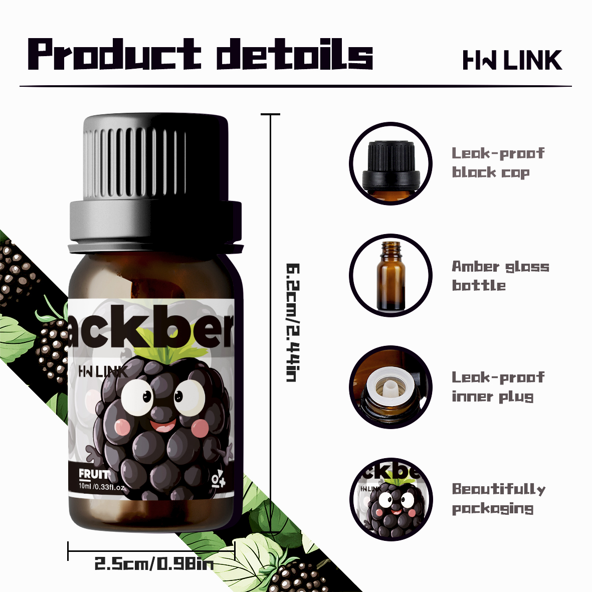 Blackberry Essential Oil Black - Soap Making Chemical recensione e prezzo