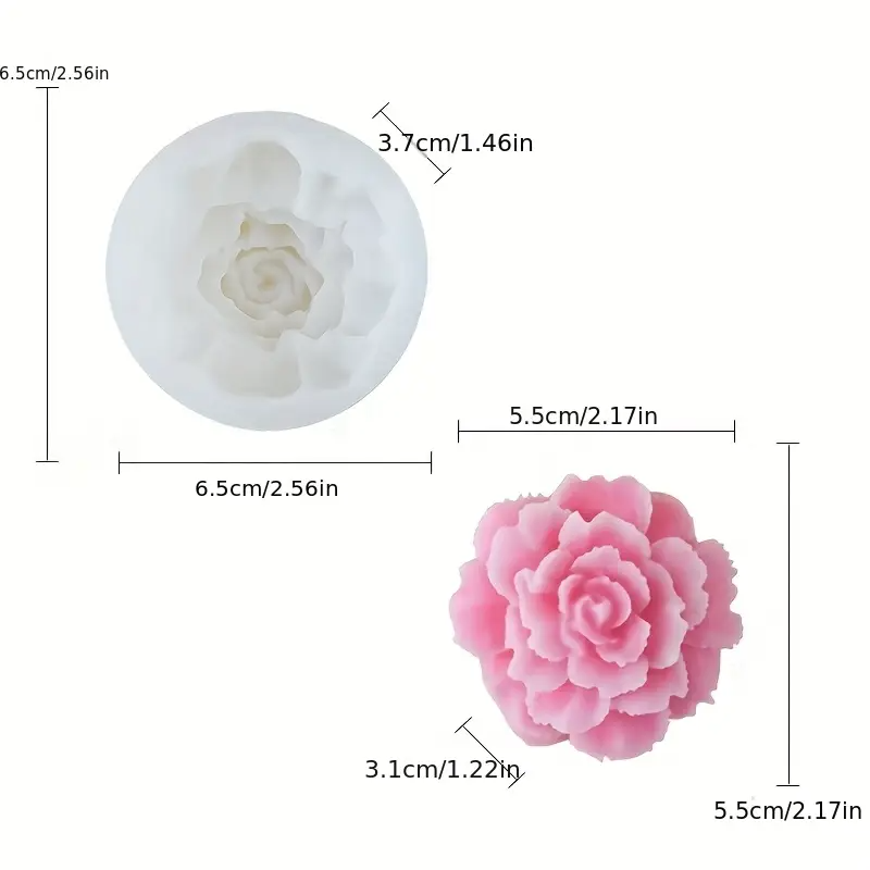 1 Realistic 3D Carnation Flowe - Soap Making Easy recensione e prezzo