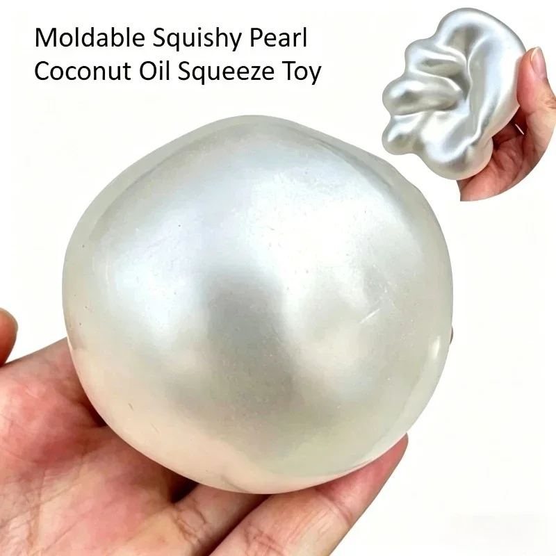 Moldable Squishy Pearl Coconut - Coconut Oil Refined recensione e prezzo