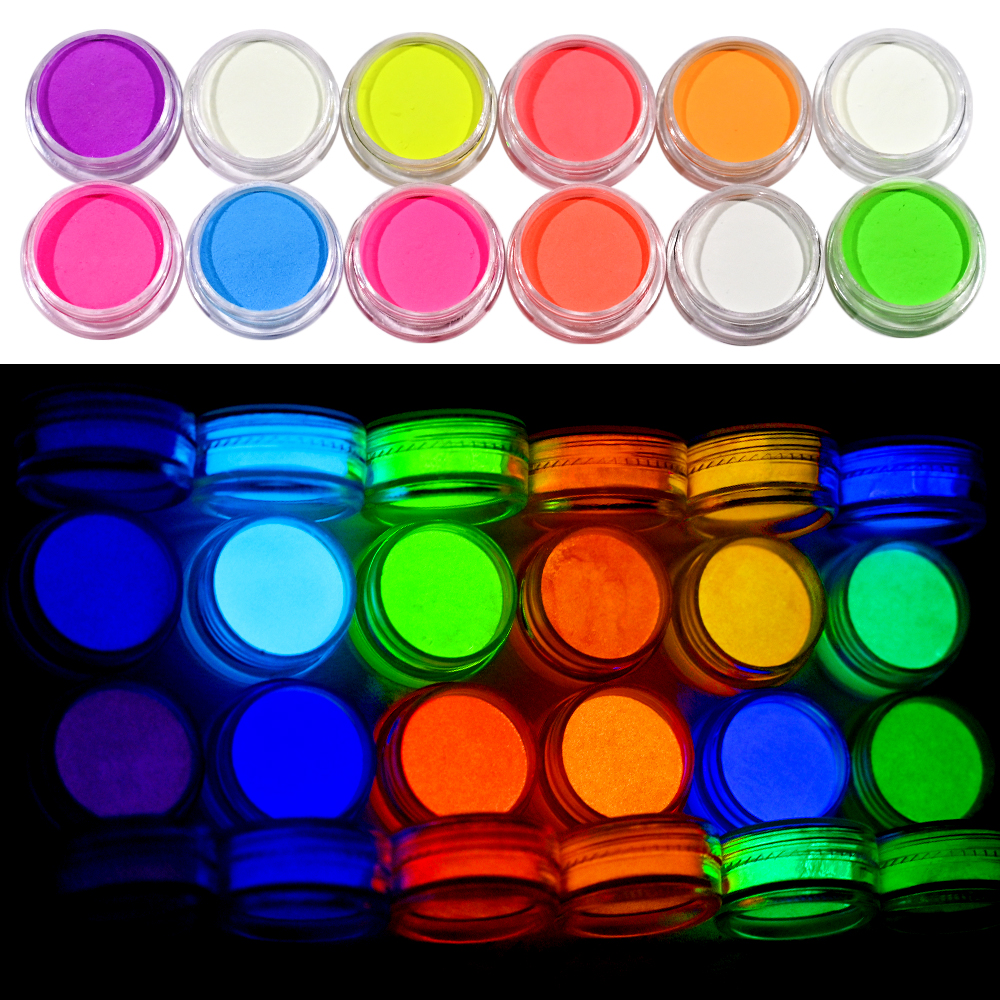 12pcs/Set Phosphor Luminous Po - Mica Powder Colorant recensione e prezzo