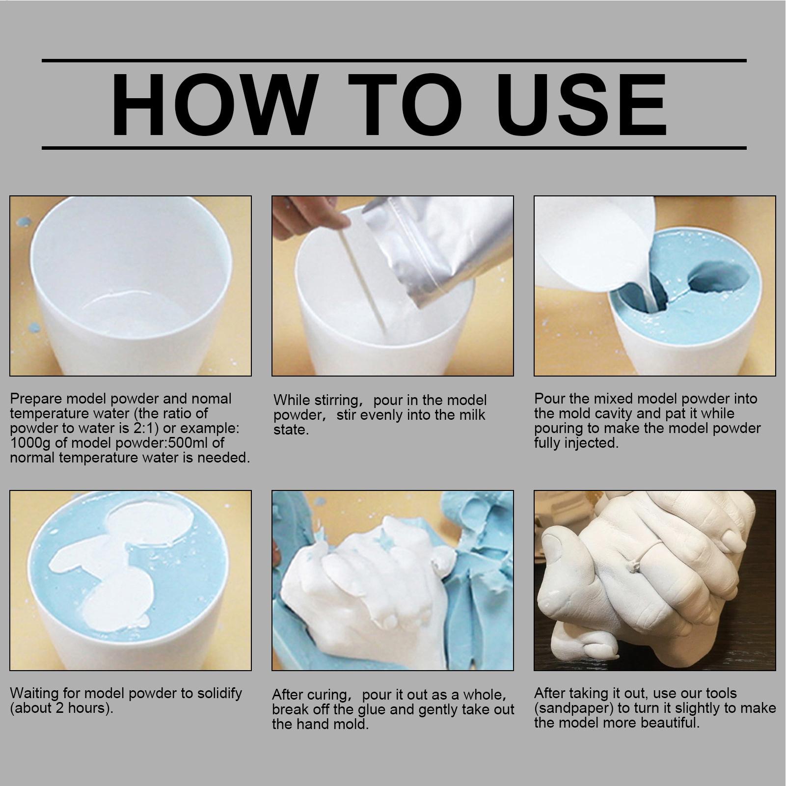 Baby Hand And Foot Casting Kit - Soap Making Kit For Kids recensione e prezzo