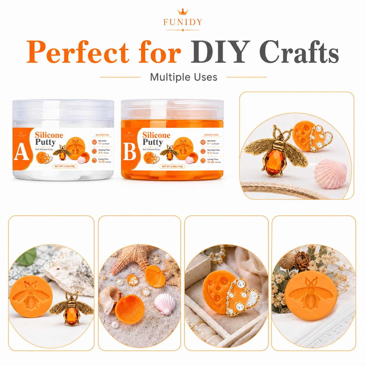 SILICONE PUTTY Making Kit, Fas - Soap Making Easy recensione e prezzo
