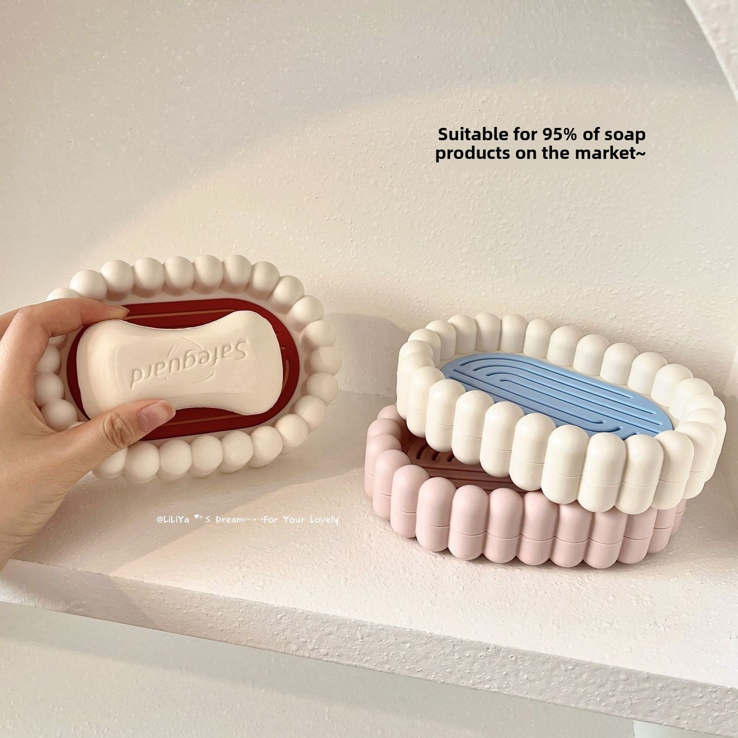 Bathroom Soap Box Plastic Soap - Soap Dish Draining recensione e prezzo