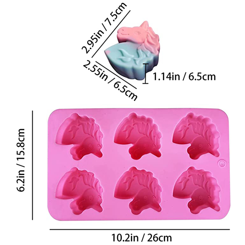 Unicorn Silicone Mold For Baki - Soap Making Kit For Kids recensione e prezzo