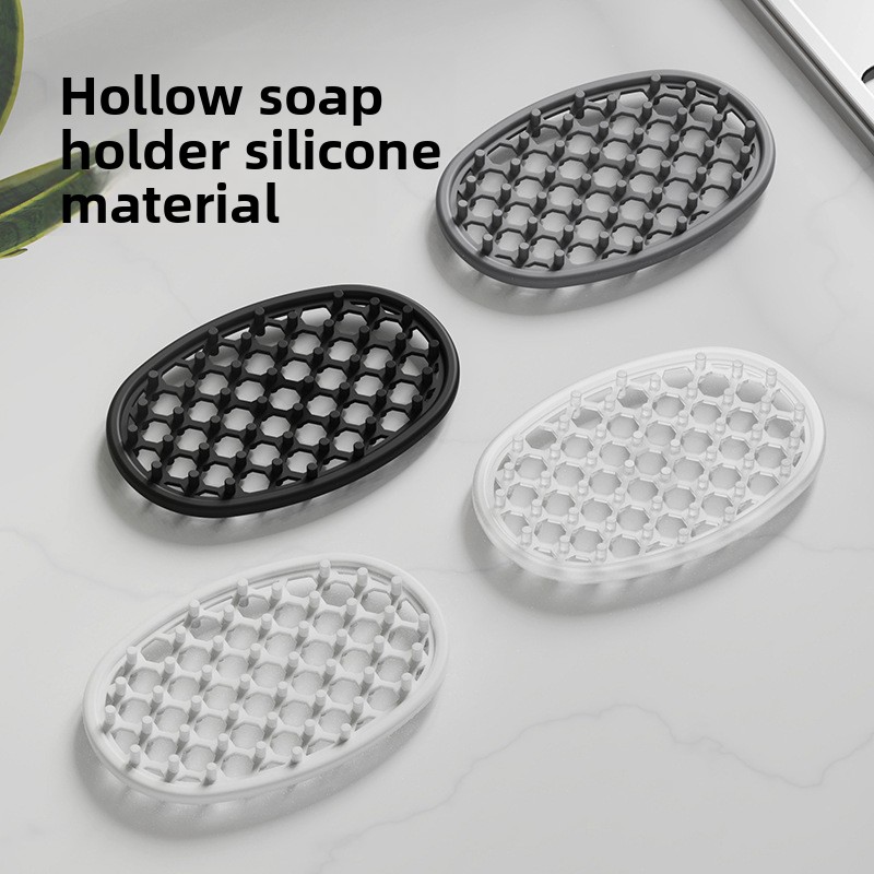 Silicone Soap Box - No-drillin - Soap Dish Draining recensione e prezzo