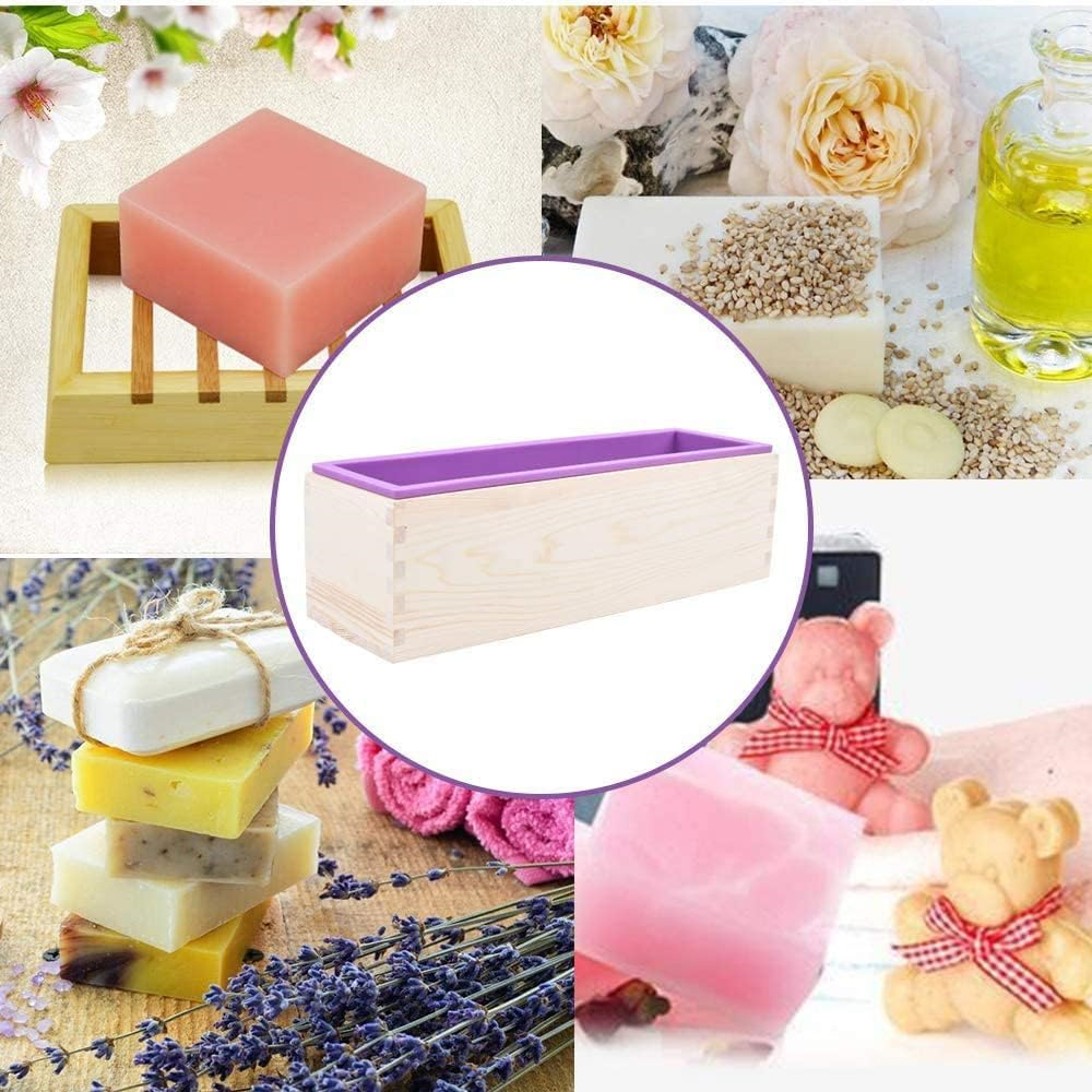 1.2L Wooden Box Soap Mold Maki - Soap Making Books recensione e prezzo