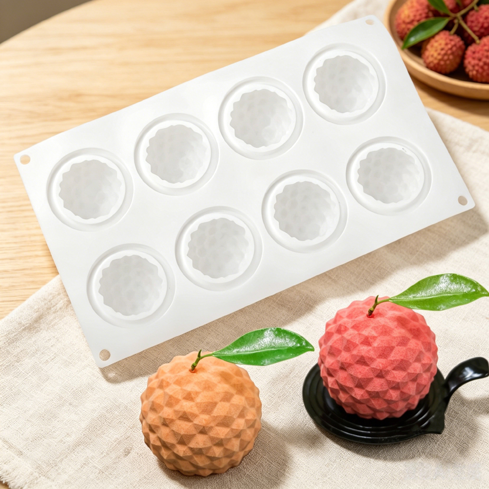 8‑Cavity Lychee Silicone Mold  - Soap Making Party recensione e prezzo