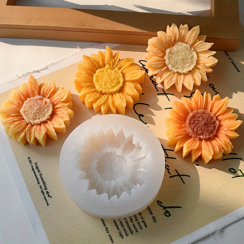 Vibrant 3D Sunflower Silicone  - Soap Making Party recensione e prezzo