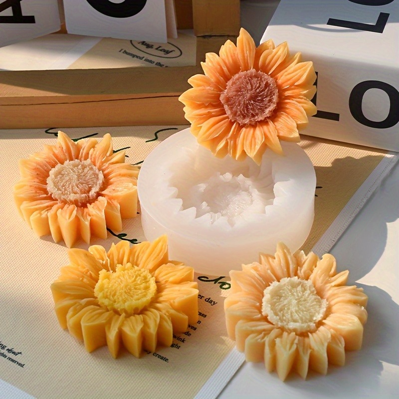 Vibrant 3D Sunflower Silicone  - Soap Making Party recensione e prezzo
