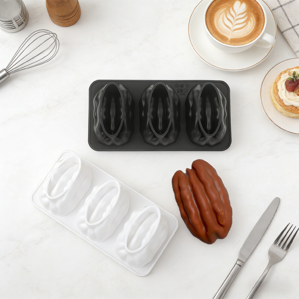 3 Cavity Pecan Silicone Mold H - Soap Making Party recensione e prezzo