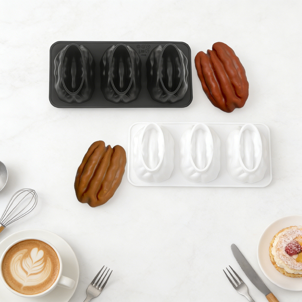 3 Cavity Pecan Silicone Mold H - Soap Making Party recensione e prezzo