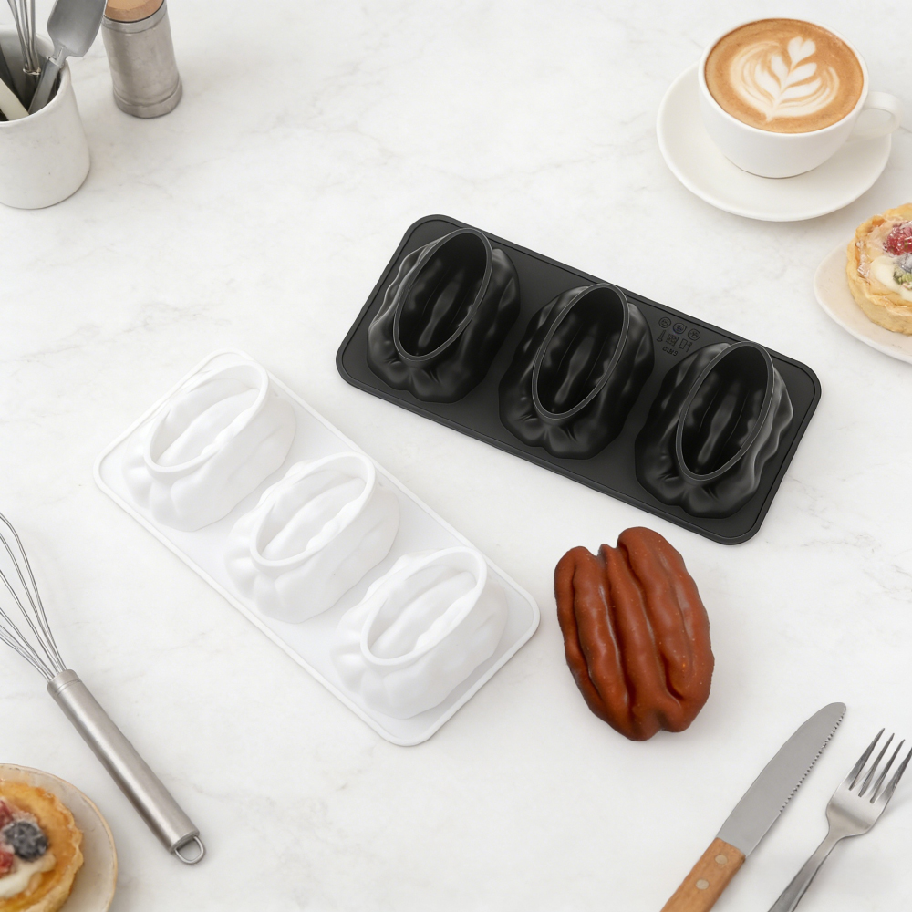 3 Cavity Pecan Silicone Mold H - Soap Making Party recensione e prezzo