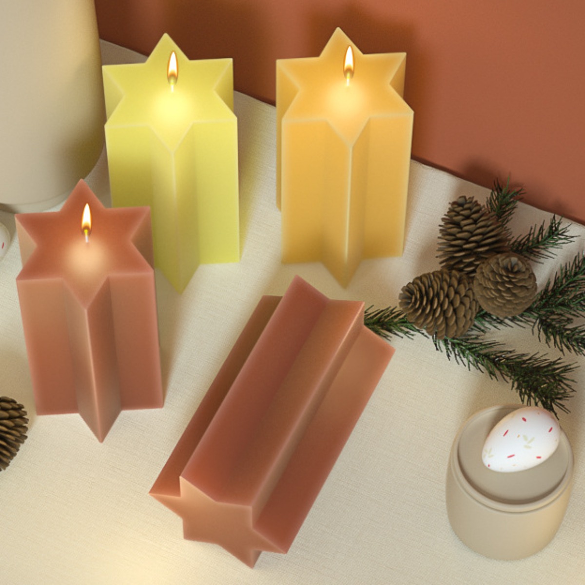 3D Hexagonal Column Silicone C - Soap Making Art recensione e prezzo