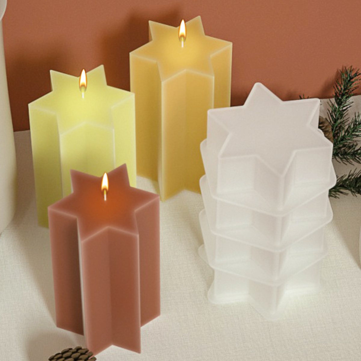 3D Hexagonal Column Silicone C - Soap Making Art recensione e prezzo