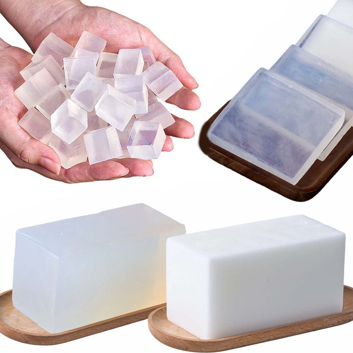 1000g Glycerin Soap Base DIY H - Soap Making Material Wholesale recensione e prezzo