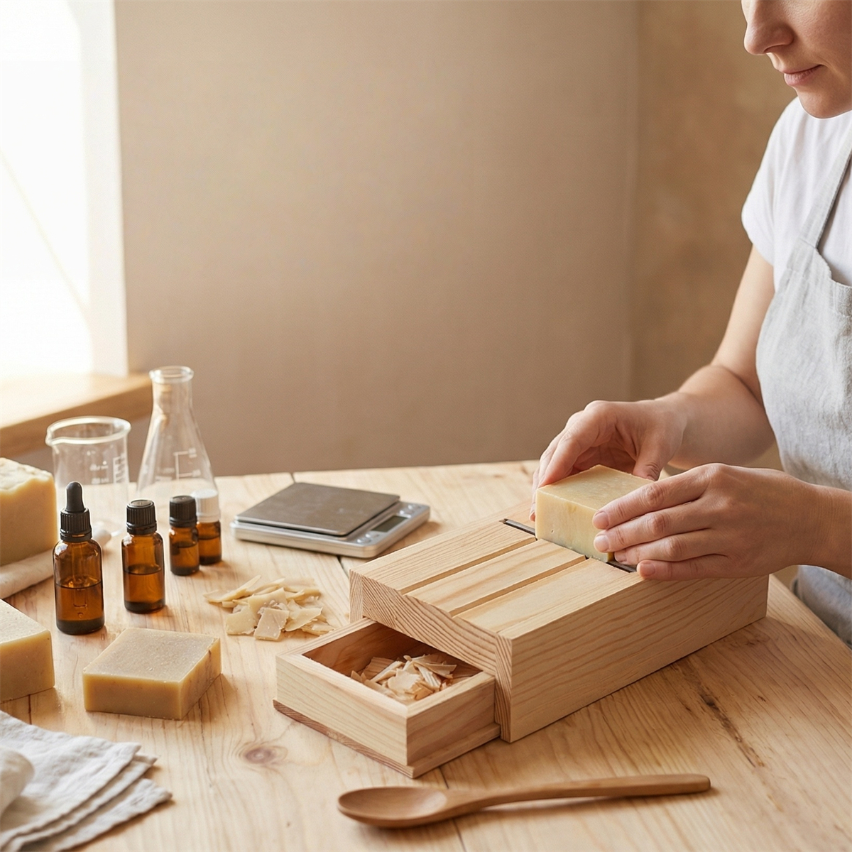 Soap Planer Cutter Drawer Box  - Soap Making Books recensione e prezzo