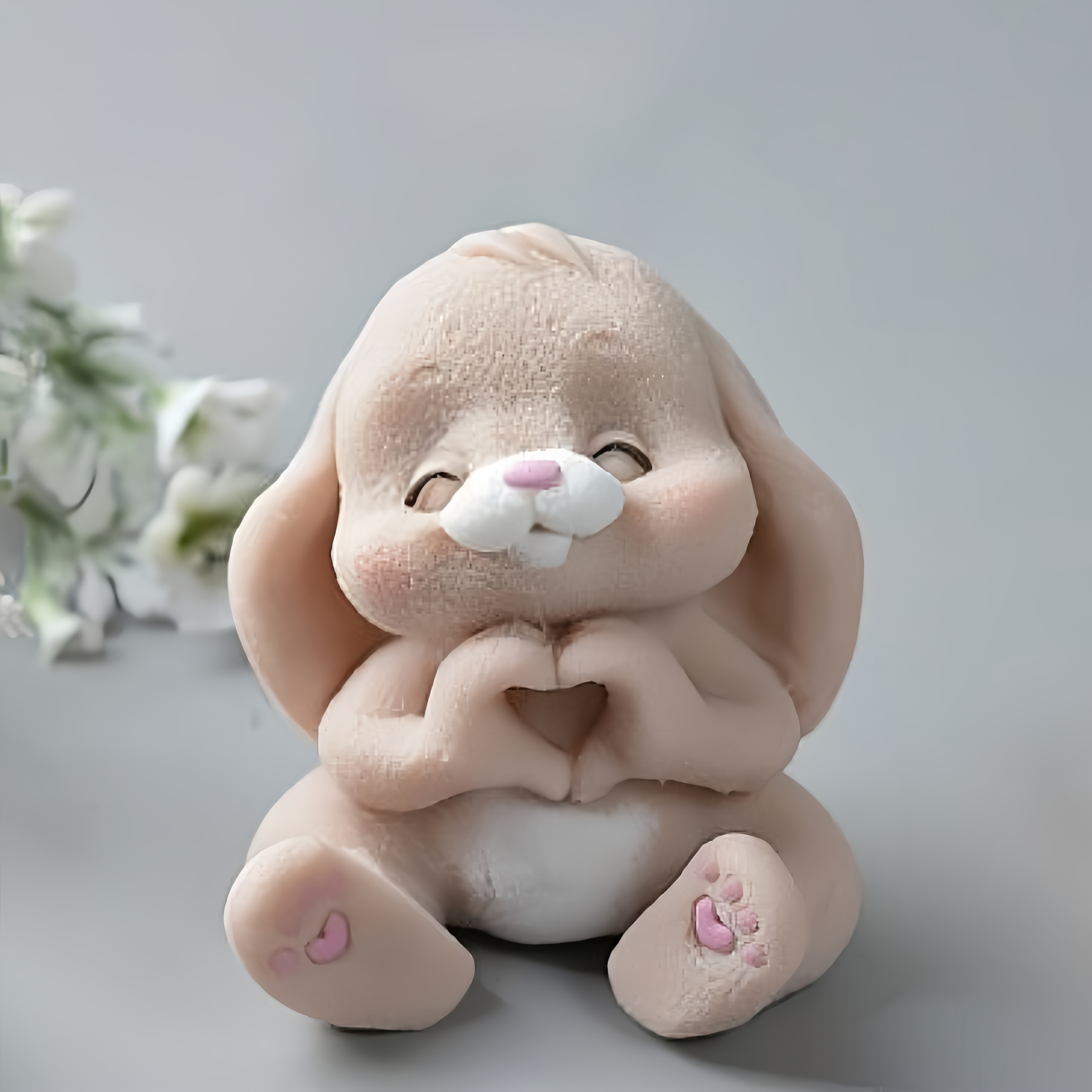 1pc Adorable Rabbit Resin Sili - Soap Making Party recensione e prezzo