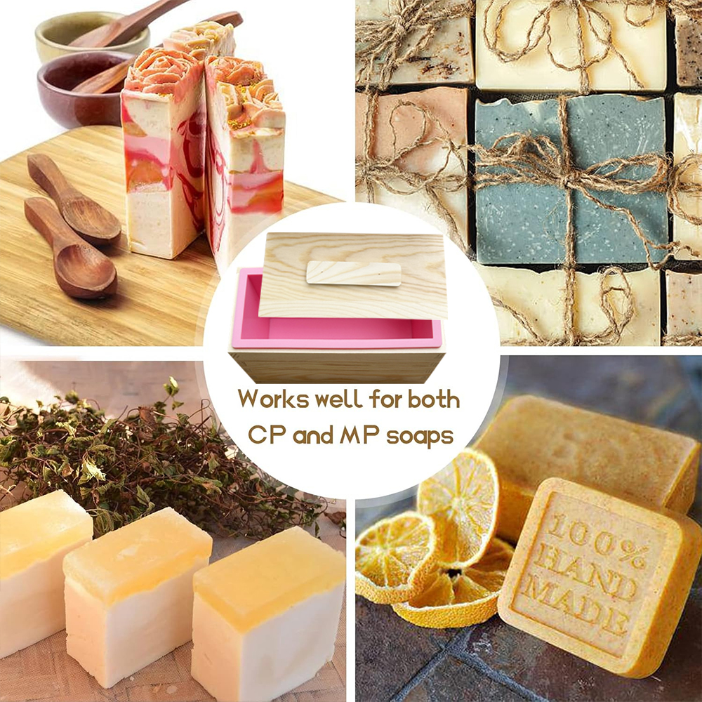 Rectangle Wooden Box Soap Mold - Soap Making Books recensione e prezzo