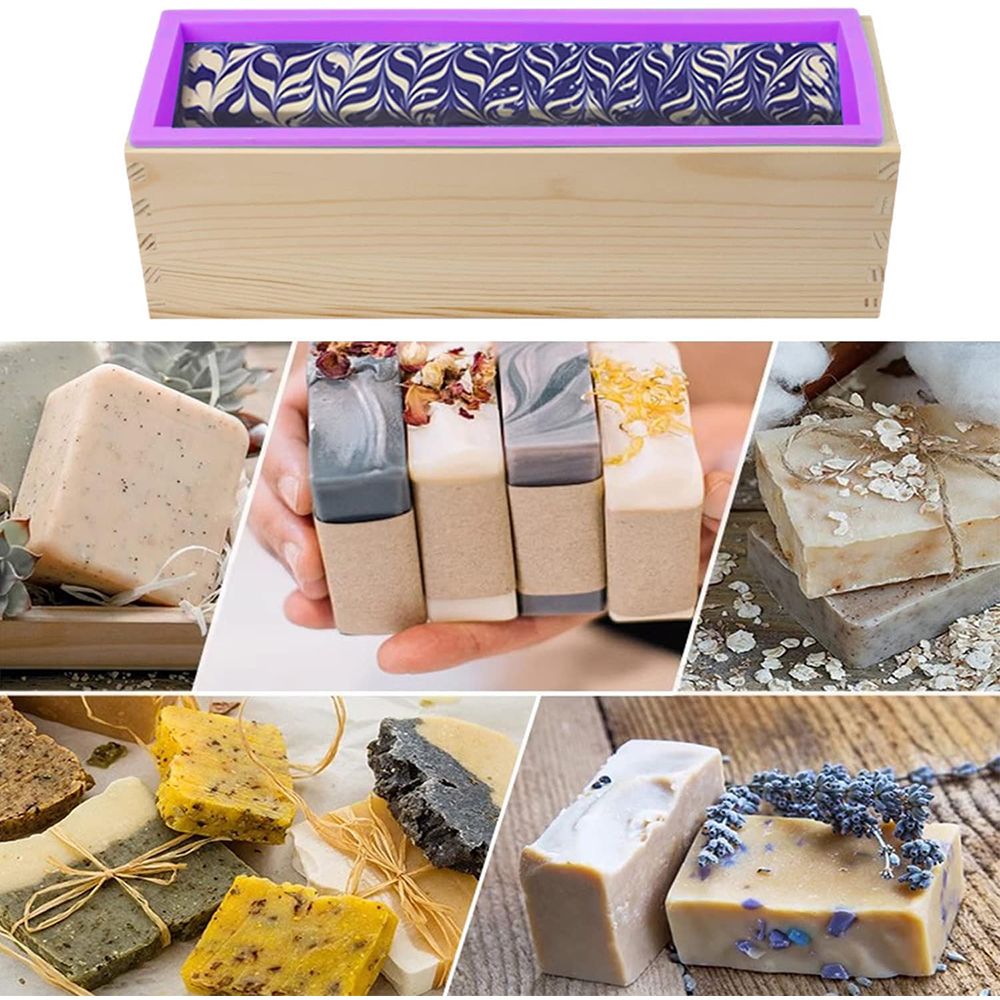 Rectangle Wooden Box Soap Mold - Soap Making Books recensione e prezzo