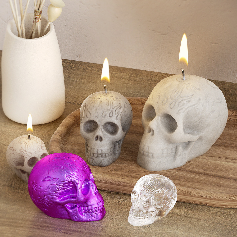 Multi Size Skull Head Silicone - Soap Making Party recensione e prezzo