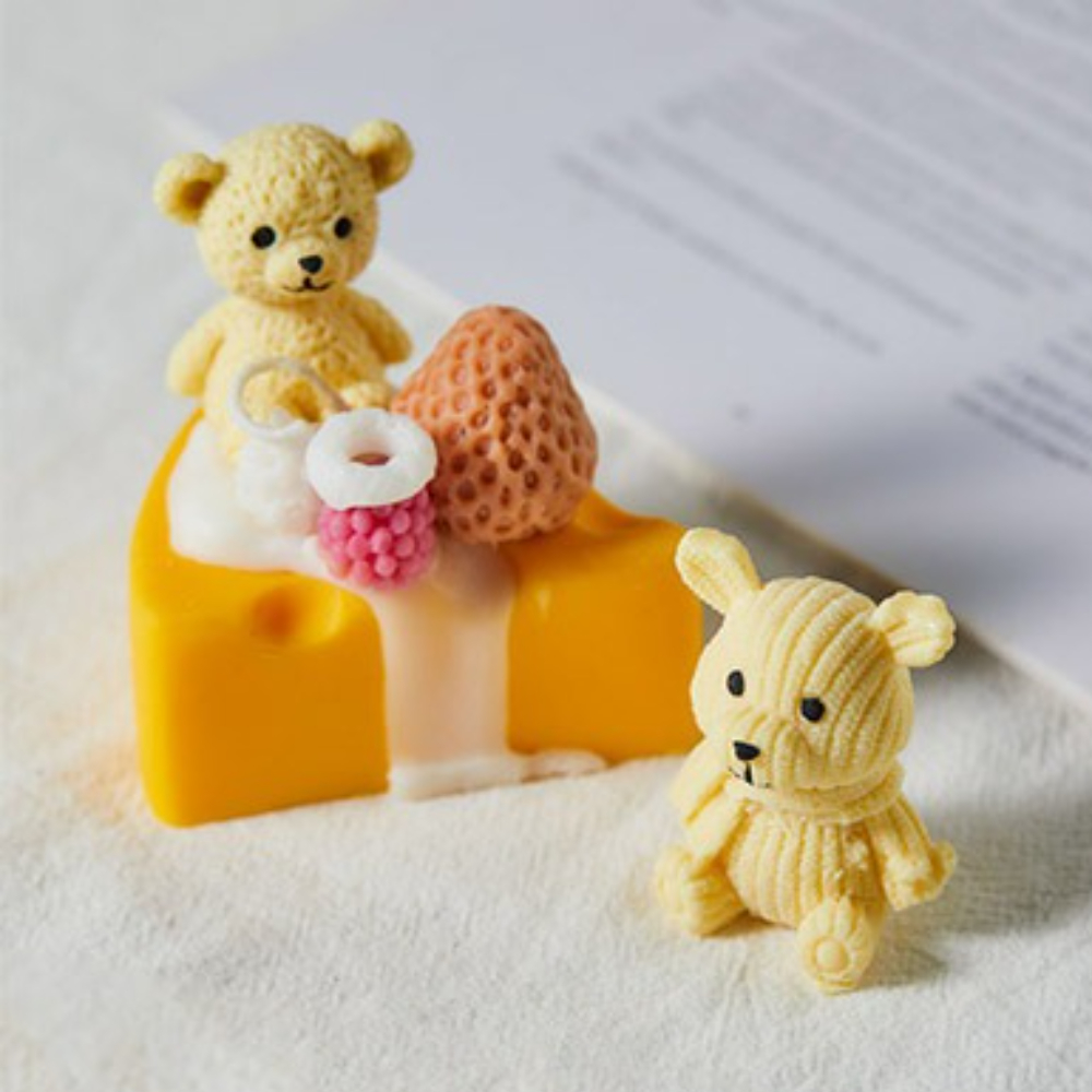 Easy Demold Teddy Bear Silicon - Soap Making Easy recensione e prezzo