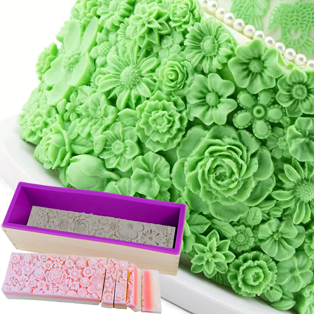 Silicone Wooden Box Soap Mold  - Soap Making Books recensione e prezzo