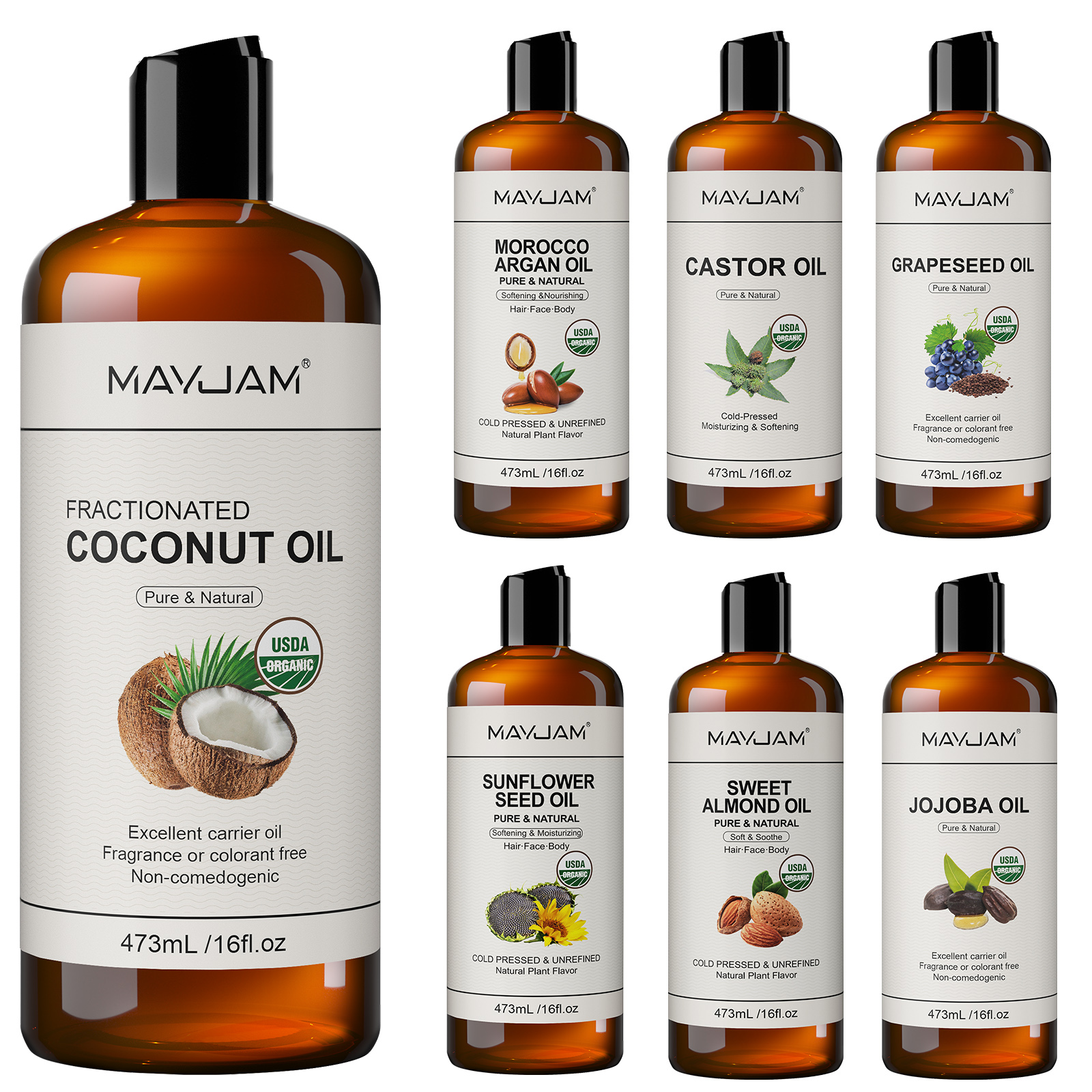 USDA Organic Coconut Oil for S - Coconut Oil Refined recensione e prezzo