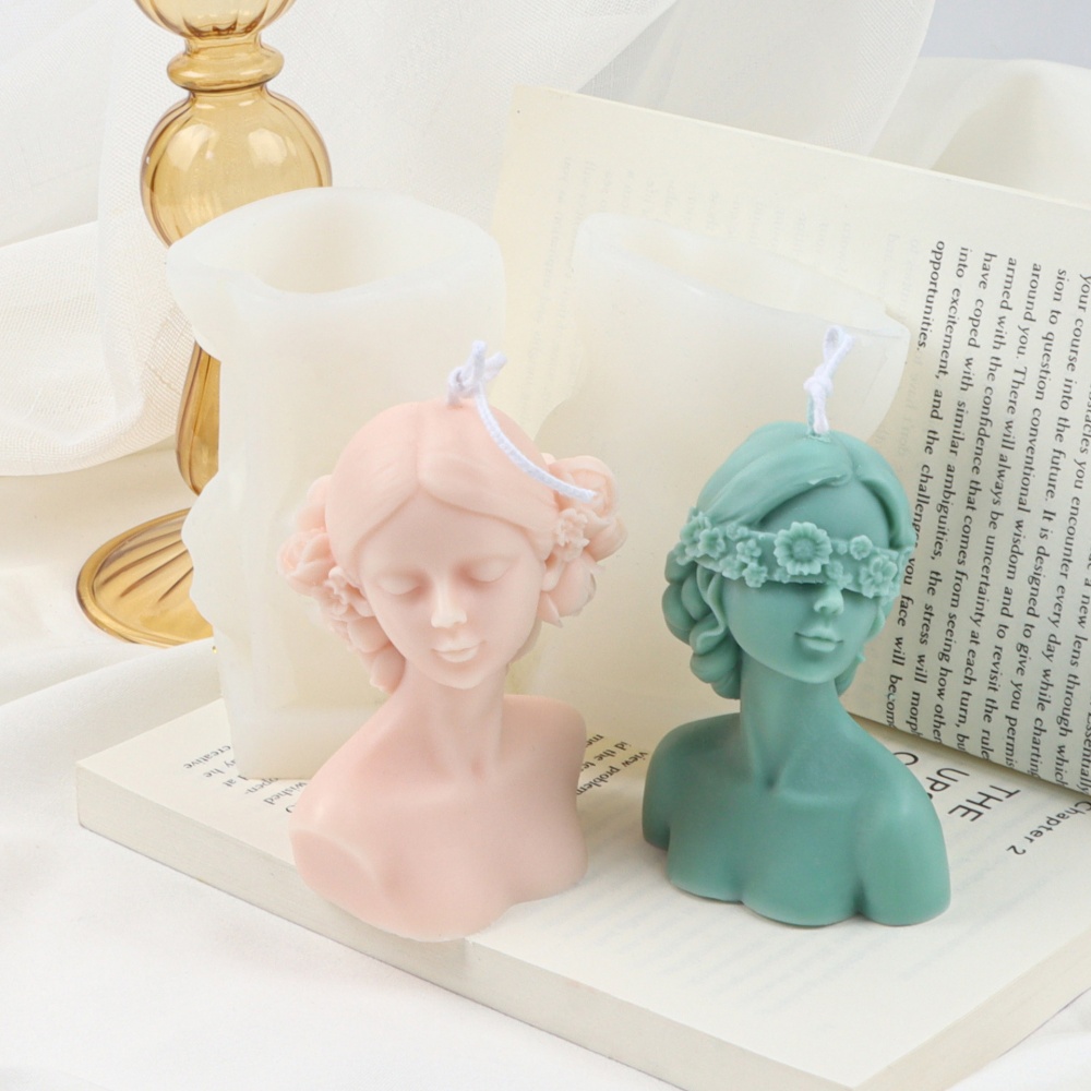 Flower Shape Blindfold Girl Si - Soap Making Art recensione e prezzo
