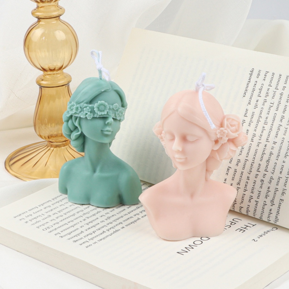 Flower Shape Blindfold Girl Si - Soap Making Art recensione e prezzo