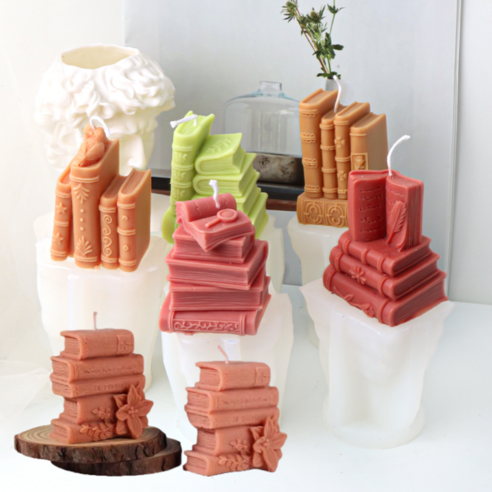 3D Books Silicone Candle Molds - Soap Making Books recensione e prezzo