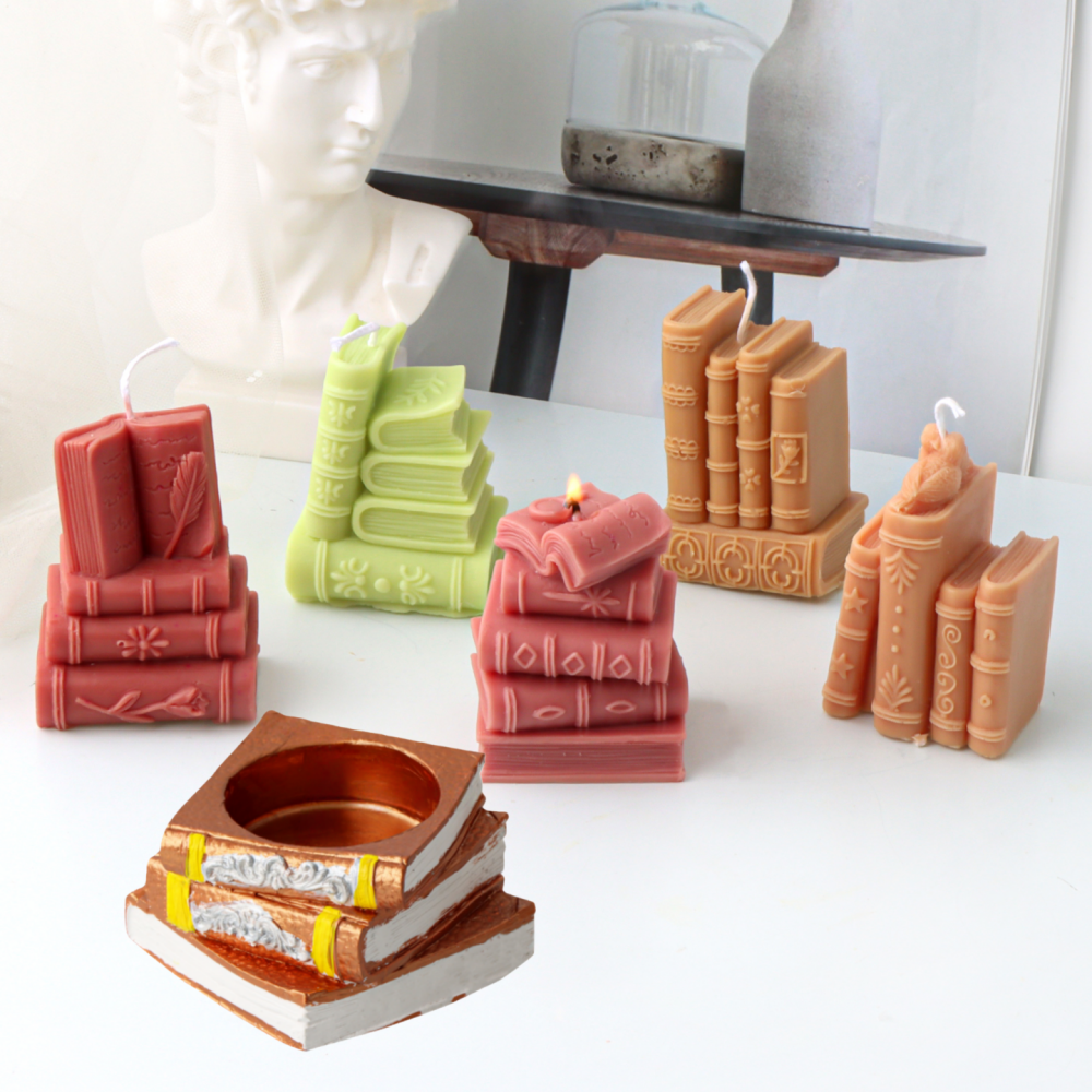 3D Books Silicone Candle Molds - Soap Making Books recensione e prezzo