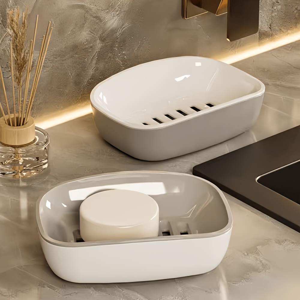1pc Plastic Drain Soap Dish, C - Soap Dish Draining recensione e prezzo