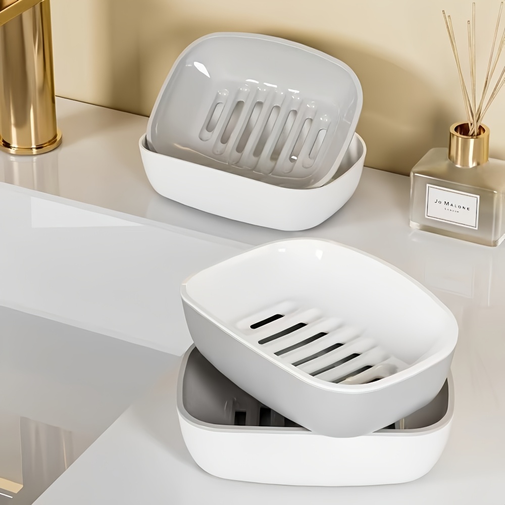 1pc Plastic Drain Soap Dish, C - Soap Dish Draining recensione e prezzo