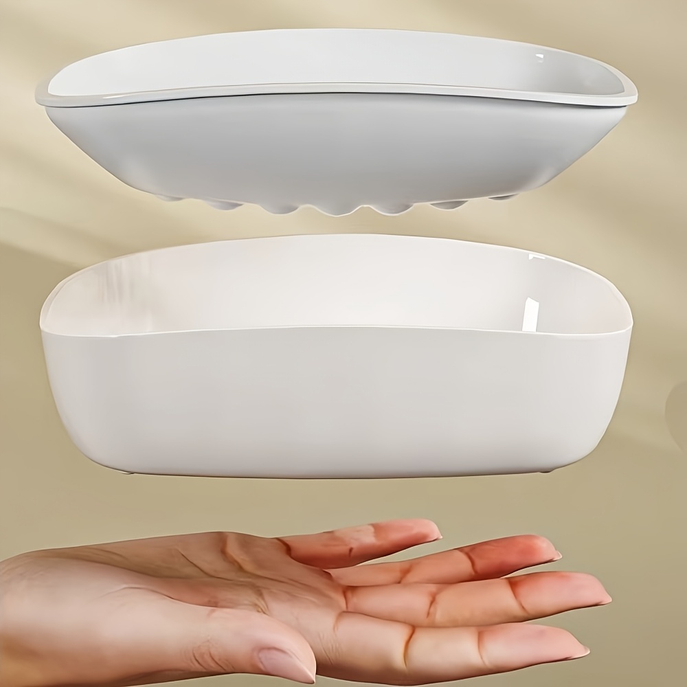 1pc Plastic Drain Soap Dish, C - Soap Dish Draining recensione e prezzo