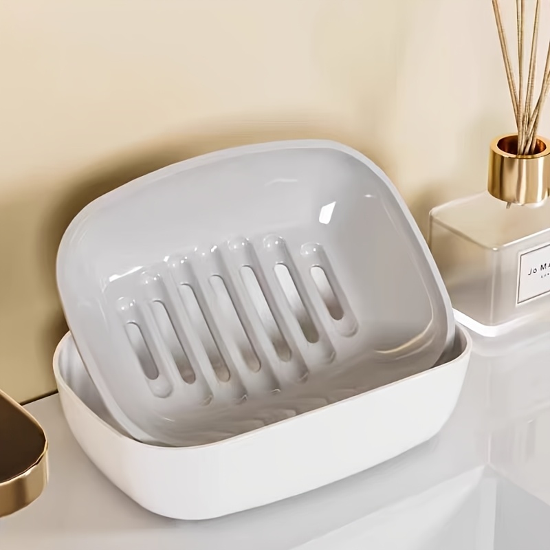 1pc Plastic Drain Soap Dish, C - Soap Dish Draining recensione e prezzo