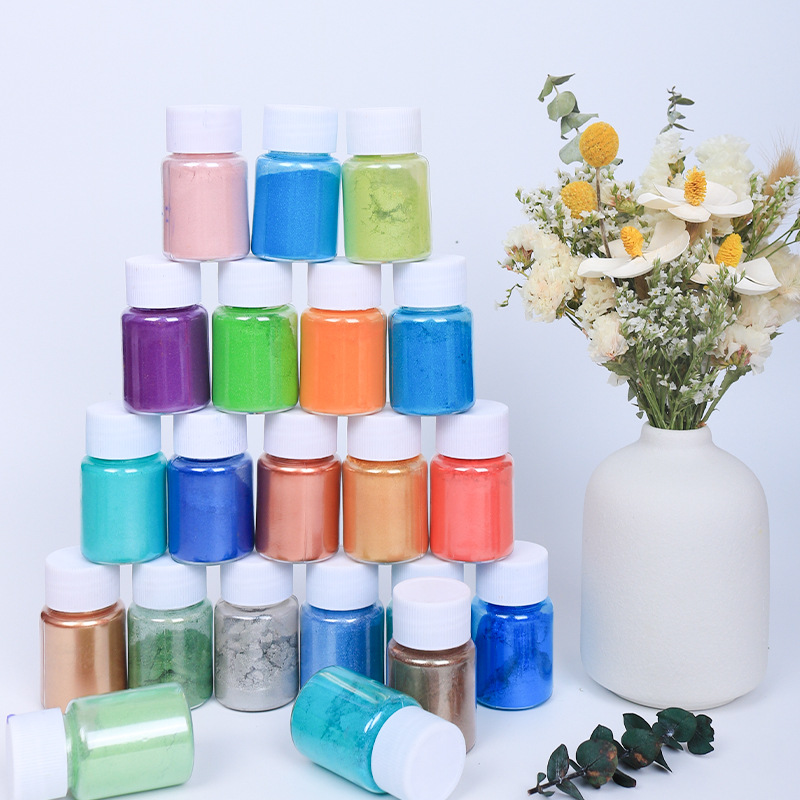 20ml-54colors Slim Pearl Nail  - Mica Powder Colorant recensione e prezzo